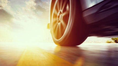 Physics - Rotational Motion 1 - Kinematics - College and AP course image from Udemy.